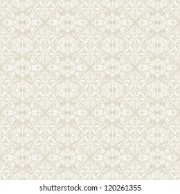 Seamless pattern background. Ornamental lace