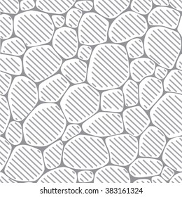 Seamless pattern or background of paving stones