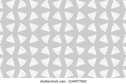 seamless pattern background with pizza shape