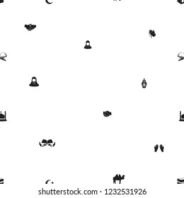  seamless pattern. Seamless background with Repeating texture. set of islamic icons, use for religion event or website, Ramadan Kareem