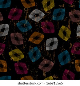 seamless pattern background, retro/vintage style