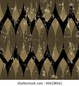 seamless pattern background, retro/vintage style, oval