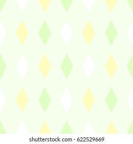 Seamless pattern. Background with rhombuses of pastel tones, simple design, background for postcard, banner, flyer. Vintage vector illustrations for creative projects web design. EPS 10.