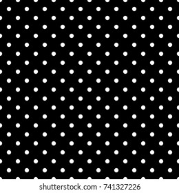 Seamless pattern for background with small circles. Simple, stylish geometric texture. Monochrome peas. Beautiful design for print, textile, textile, bed linen, wraps