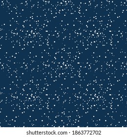 Seamless Pattern Background with Snow. Vector Illustration EPS10