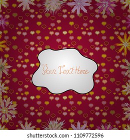 Seamless pattern background. - stock. Design wrapping and gift paper, greeting cards, banner and posters design. Vector illustration. Doodles on purple, white and yellow colors. Watercolor, hand drawn