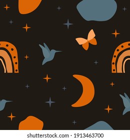 Fondo de patrón impecable. Patrón de verano soleado para el diseño de papel de envoltura, papel pintado, tela, niño cierra textiles, etc.