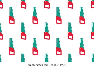 Seamless pattern background template with labor equipment icons