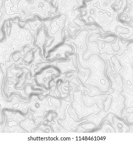 Seamless pattern. Background of the topographic map. Topographic map lines, contour background. Geographic abstract grid . EPS 10 vector illustration.