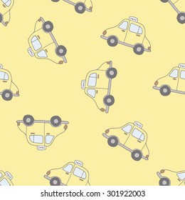 Seamless pattern background transportation taxi1.