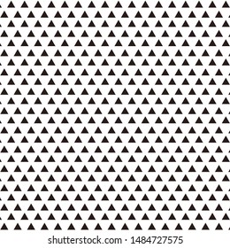 seamless pattern background triangle, retro vintage design vector