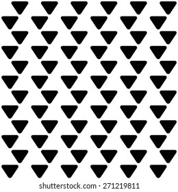 Seamless pattern background triangle, retro vintage design vector