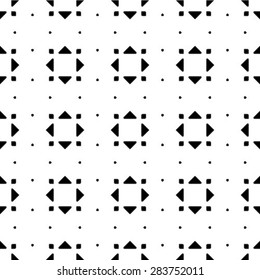 Seamless pattern background triangle, retro vintage design vector