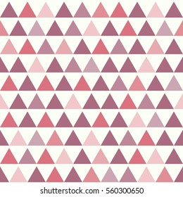 seamless pattern background triangle, retro vintage design vector