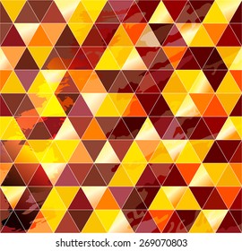 seamless pattern background, with triangles, strokes and splashes