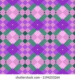 Seamless pattern background from a variety of multicolored squares.