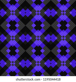 Seamless pattern background from a variety of multicolored squares.