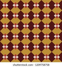 Seamless pattern background from a variety of multicolored squares.