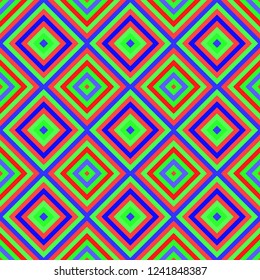 Seamless pattern background from a variety of multicolored squares.