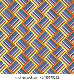 Seamless Pattern Background Variety Multicolored Squares