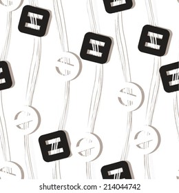 seamless pattern background vector