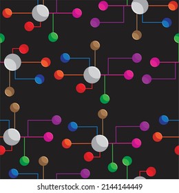 seamless pattern background vector art design