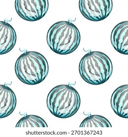 Seamless pattern background wallpaper featuring playful summer watermelons, a cheerful arrangement for beach outings, joyful celebrations, and vibrant vacations to elevate festive decor