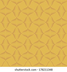 seamless pattern, background with yellow elements, geometric design, vector illustration