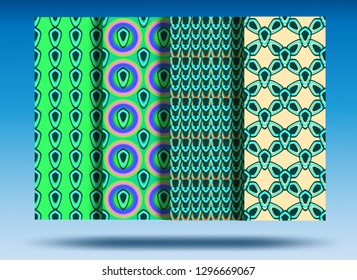 Seamless pattern background.Beautiful and noticeable. Beautiful color combination.