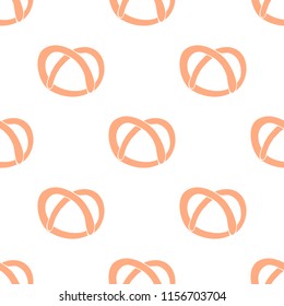 seamless pattern with bagels on a white background, chess order