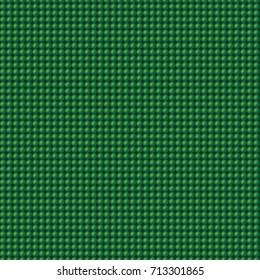 Seamless pattern of a ball on a green background