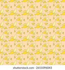Seamless Pattern of Banana Illustration. - Powered by Shutterstock - Get 15% off with code: PIKWIZARD15