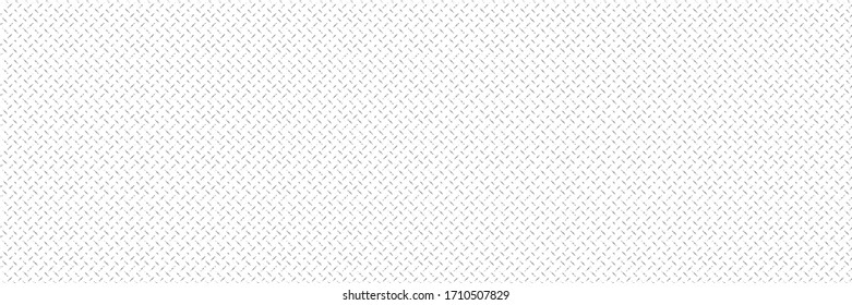 Seamless pattern, banner. Black dashes on a white background, diagonal structure.