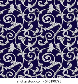 Seamless Pattern, Baroque, Classical