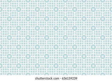 Seamless pattern based on the geometric shape. Vector illustration. For the interior design, wallpaper, textiles, presentations