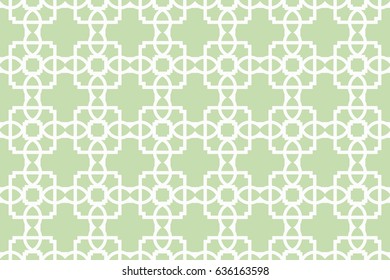 Seamless pattern based on the geometric shape. Vector illustration. For the interior design, wallpaper, textiles, presentations