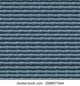 Seamless pattern based on scribble writing imitation the waves