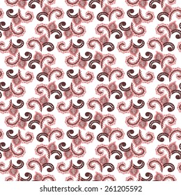 Seamless pattern based on traditional Asian elements