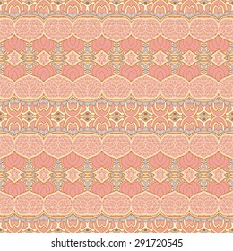 Seamless pattern based on traditional Asian elements Paisley