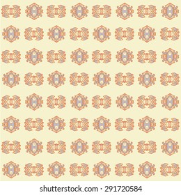 Seamless pattern based on traditional Asian elements Paisley