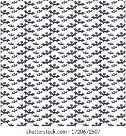 Seamless pattern with bat on white background. animal, hallowen pattern, colorful print for design. flying bat pattern