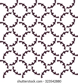 Seamless pattern with bat. Print for Halloween. 