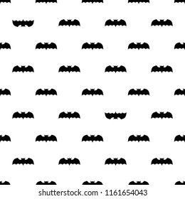 Seamless pattern with bats. Tileable illustration for wrap, cloth, background