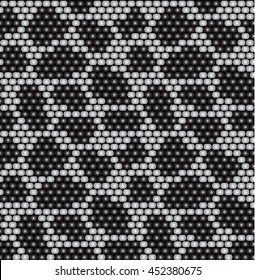 seamless pattern beaded leather of wild animals