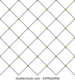 Seamless pattern with beads, crystals and emeralds. Textile pattern, print pattern. 3D vector illustration for fabric design, print for textile, scarf, underwear, packaging , scrapbooking, etc.