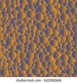 Seamless pattern with beautful circles