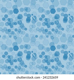 Seamless pattern with beautiful abstract bokeh. Pop art. Can be used for pattern fills, wallpapers, web page, surface textures