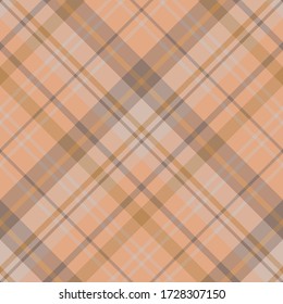 Seamless pattern in beautiful autumn colors for plaid, fabric, textile, clothes, tablecloth and other things. Vector image. 