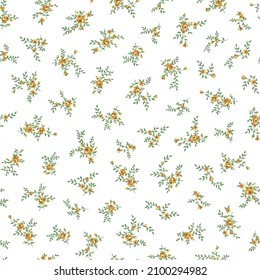 Seamless pattern with a beautiful bouquet of roses,