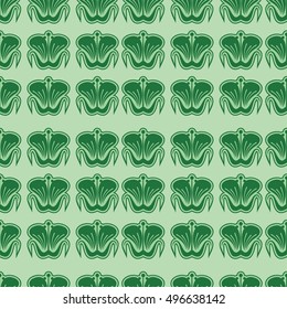 Seamless pattern with beautiful flowers. Abstract floral color pattern. Vector clip art.